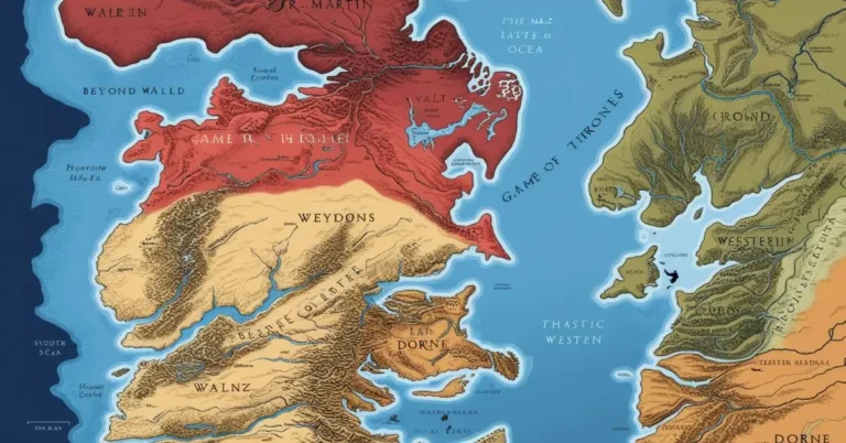 Game of Thrones Map