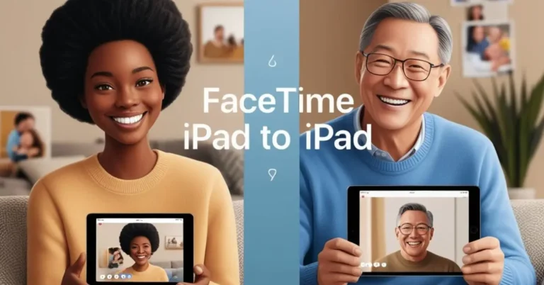 Can I FaceTime from iPad to iPad