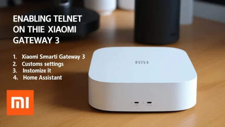 How to Enable Telnet on Xiaomi Gateway 3