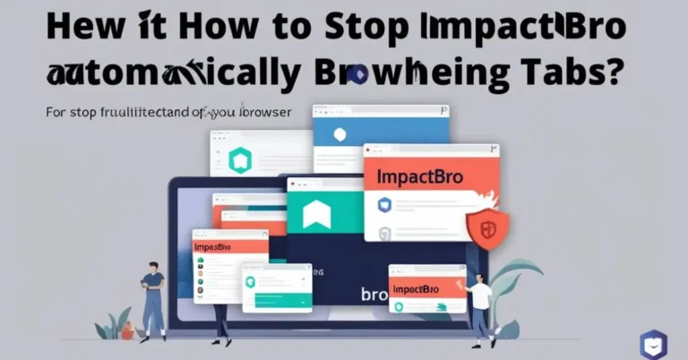 How to Turn Off ImpactBro