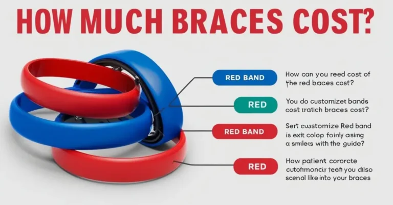 How Much Is the Braces to Get Red in It?