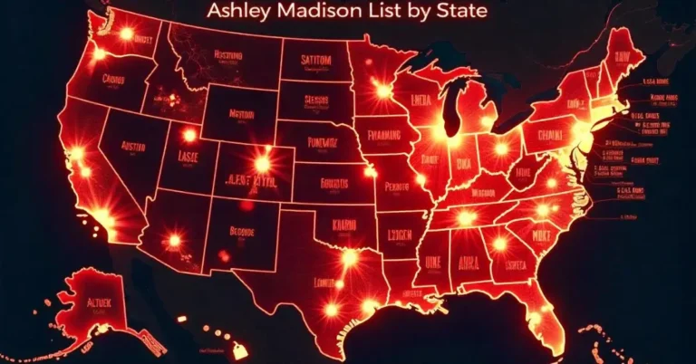 Ashley Madison List by State