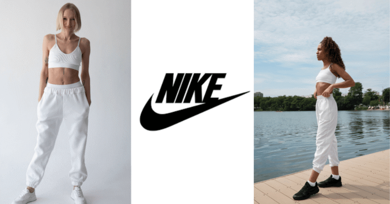 White Nike Tech Pants