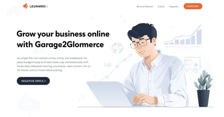 grow your business online with garage2global