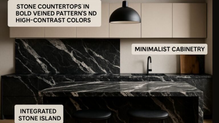 Fresh Stone Countertop Ideas for Modern Interiors