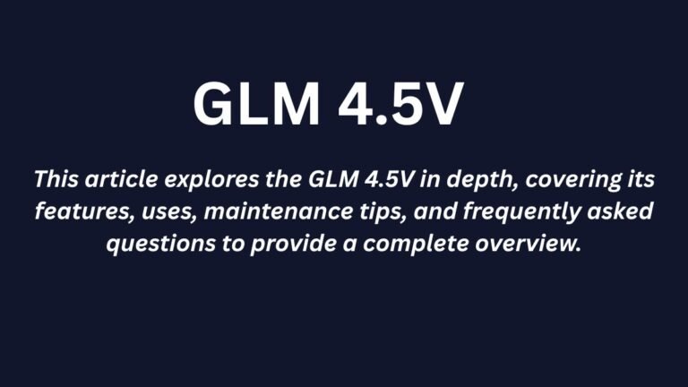 glm 4.5v
