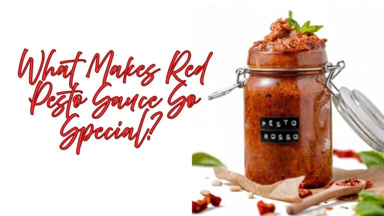 what is red pesto sauce