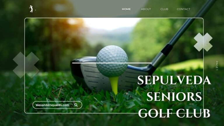 sepulveda seniors golf club
